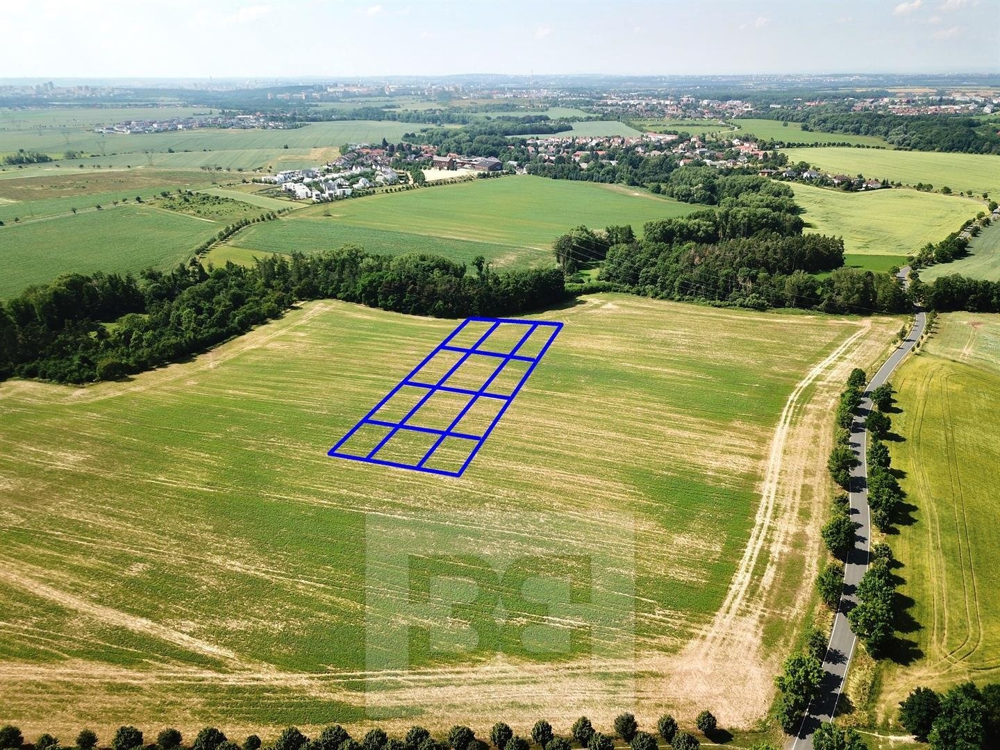 Agricultural land in the city district of Prague - Benice