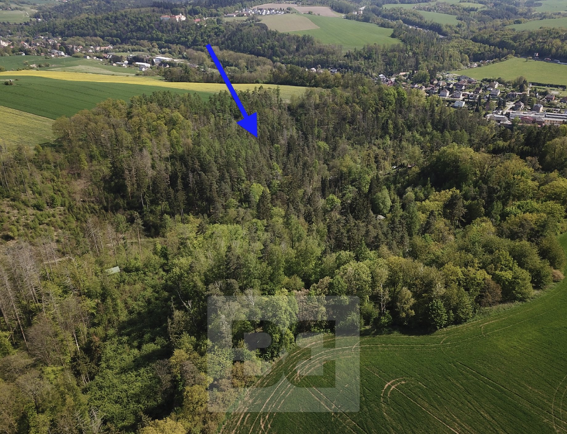 Sale land Forest, 4 369 m² - Chocerady