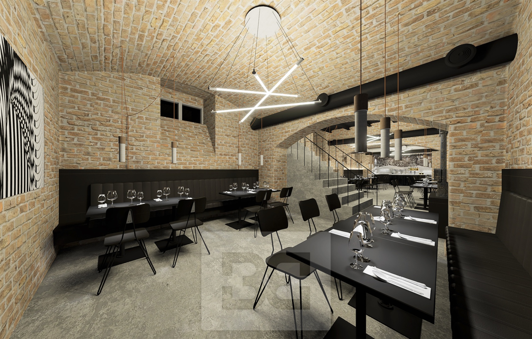 Beautiful basement space in the beautiful building in Prague 1 - Tesnov