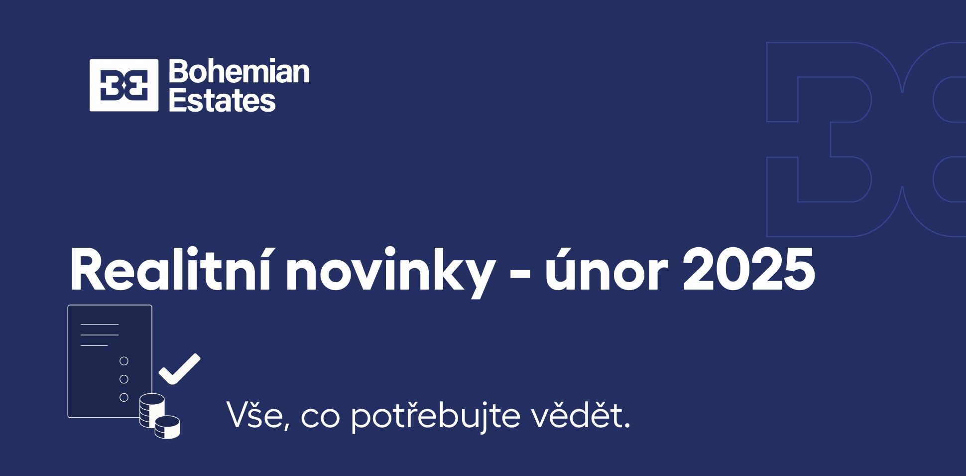 Novinky z realitního trhu - únor 2025