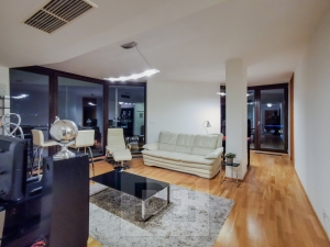 Fully furnished luxurious one-bed apt., terrace/cellar/garage, Central Park Praha, Prague 3 Zizkov