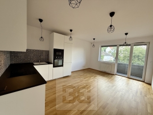 Pronájem bytu s parkováním  2+kk, 50 m² - Praha - Michle