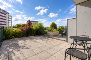 Apartment for sale 1+kk 31 m² with terrace 25 m², Prague - Zličín