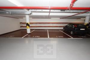 Parking space in the project Marina Island in Prague 7 - Sanderova