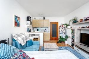 Prodej bytu 1+kk 31 m² s terasou 25 m², Praha - Zličín